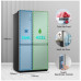 Refrigerator: Hisense 688 L WI-FI Enabled Inverter Frost-Free Side-by-Side Door Inverter Refrigerator (RS688N4SSVWI, Stainless Steel Finish with Inverter Compressor)